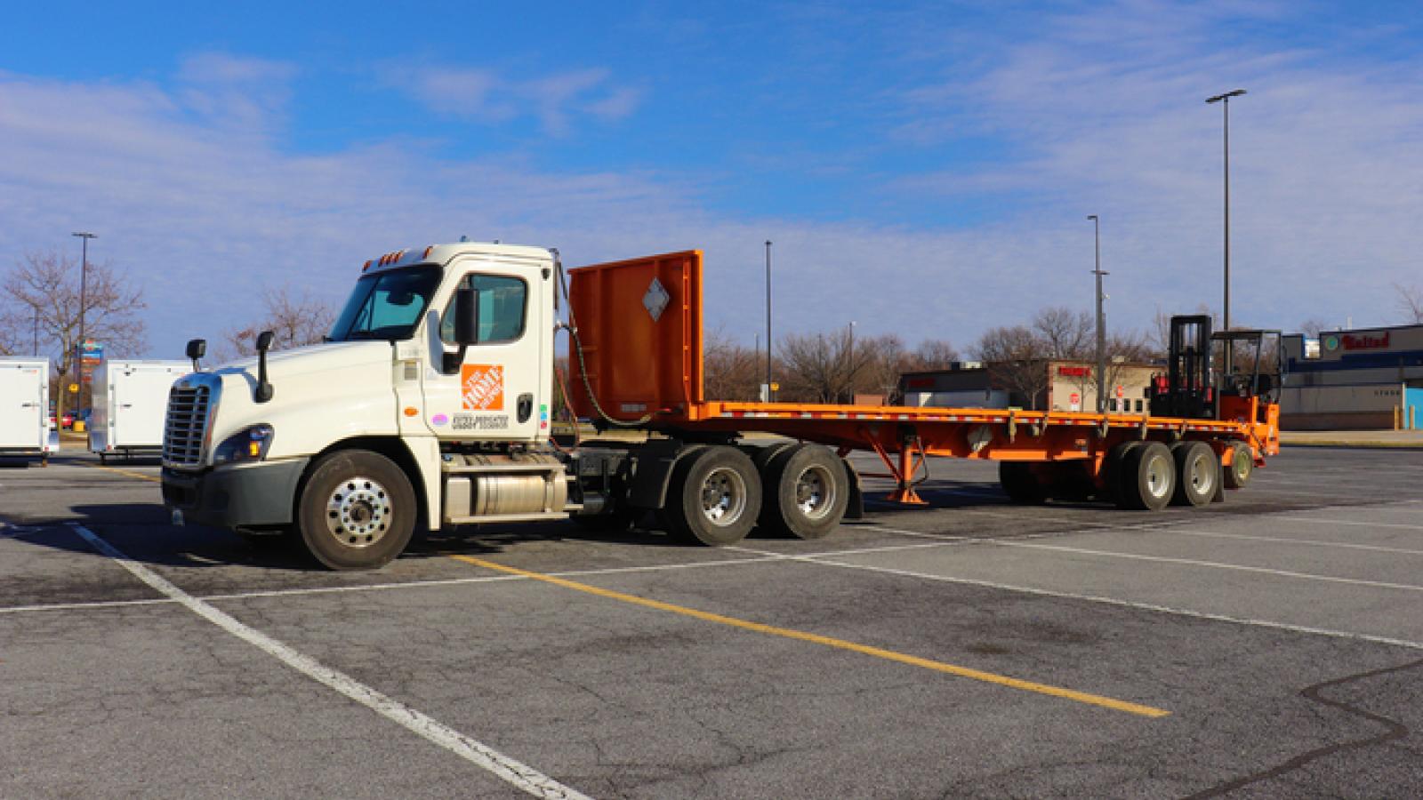 Home Depot Offers Flatbed Capacity To Shippers Journal Of Commerce   Home Depot Flatbed Shutterstock 1635822850 